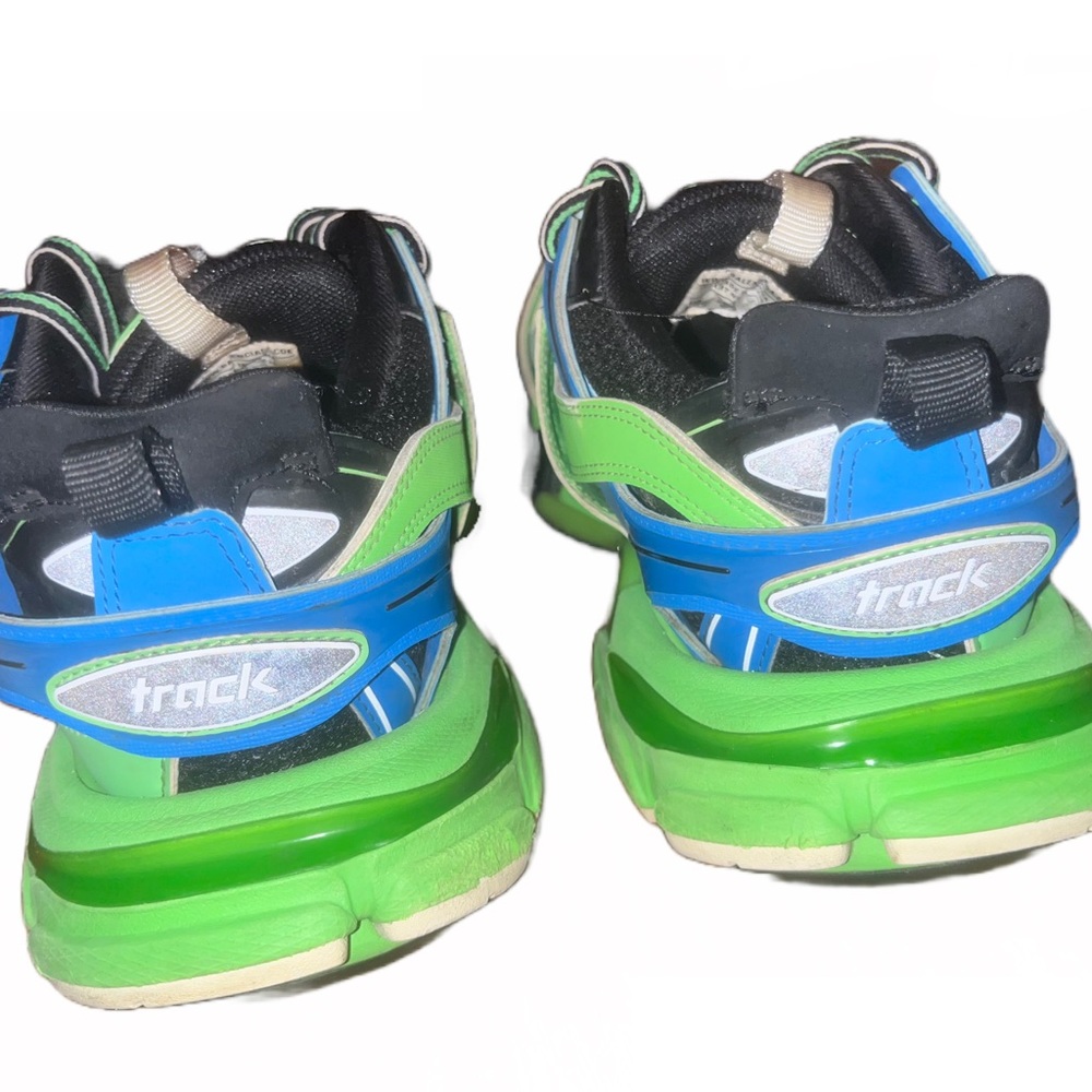 Balenciaga Track Sneaker 'Blue Green' *Used* - Picture 3 of 8